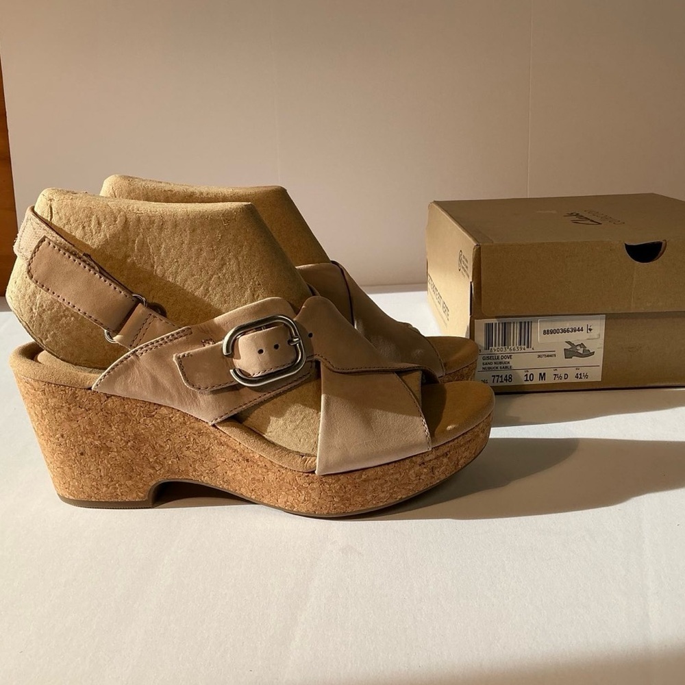 Clarks womens Giselle Dove - Picture 6 of 7